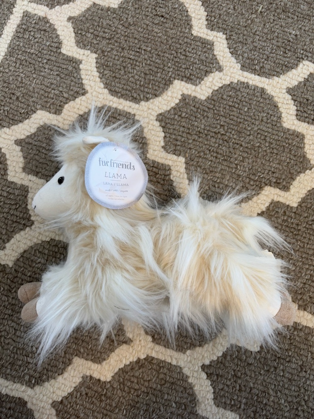 Pottery Barn Kids Fur Friend Llama